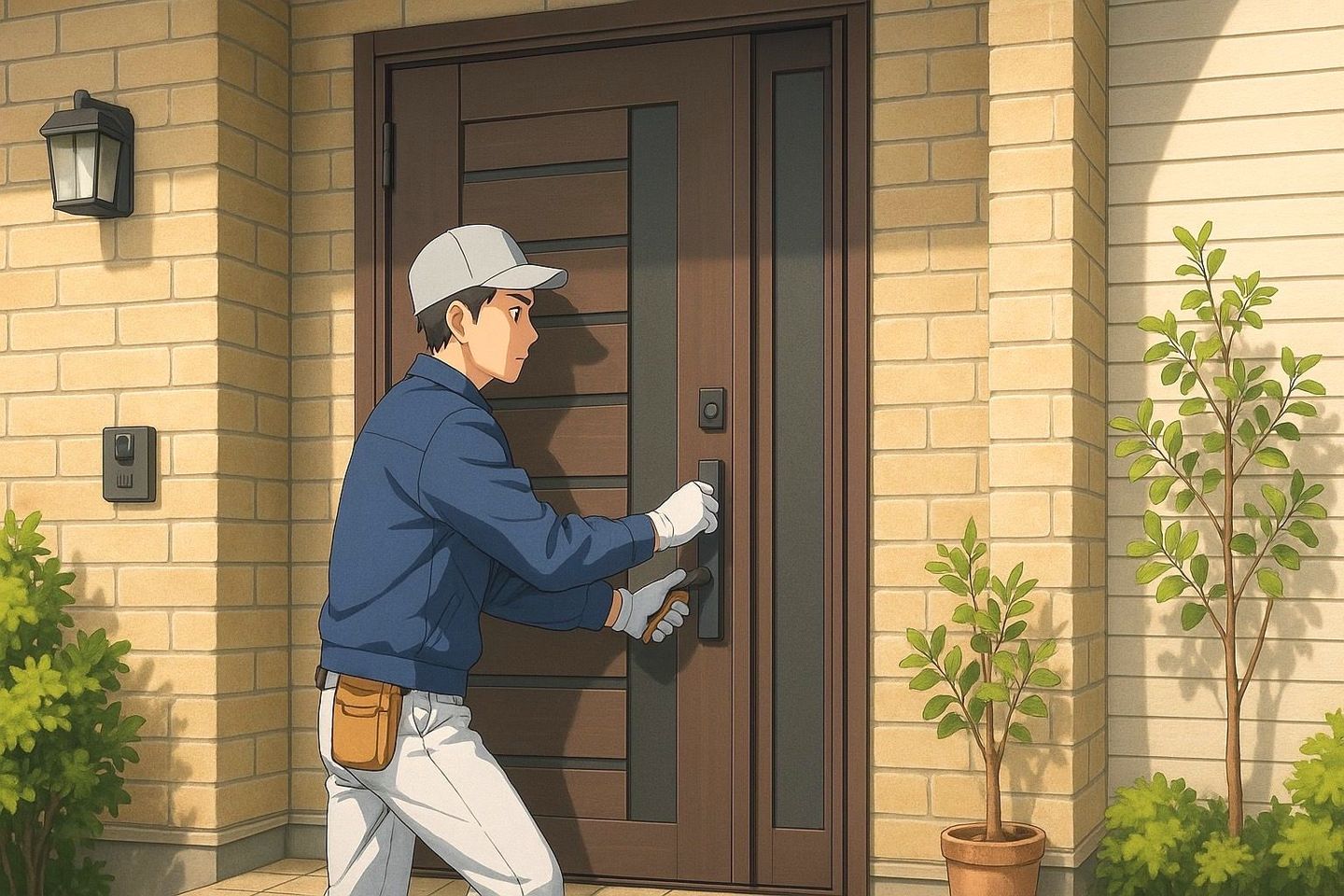 リフォーム事業・玄関ドア交換